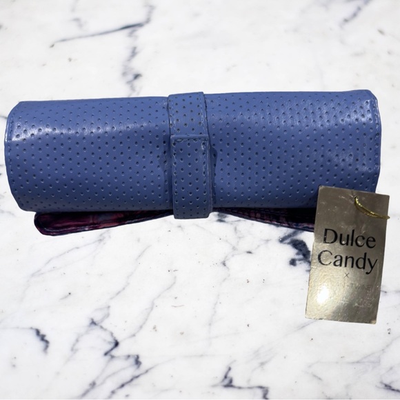 Dulce Candy X Tartan and Twine 12 makeup Brush Roll - Picture 1 of 5